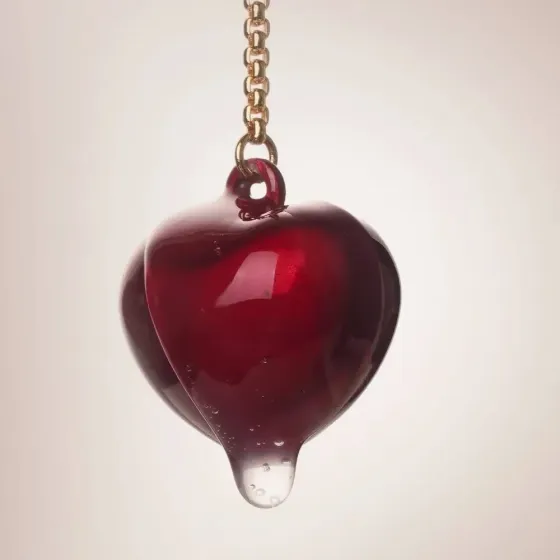 Пестисы на соски с колокольчиками в форме вишен UPKO Water Chiming Bells, черно-красные Sex Aura Киев