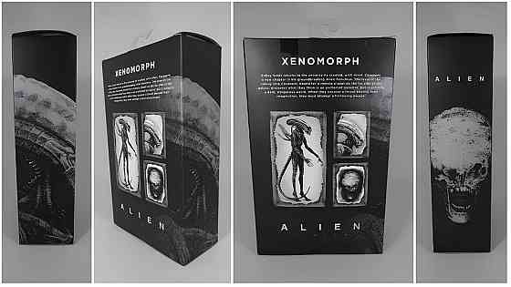 Статуетки Ксеноморфа фільму "Чужий" RESTEQ, Колекційні action фігурки чужого 18см Київ
