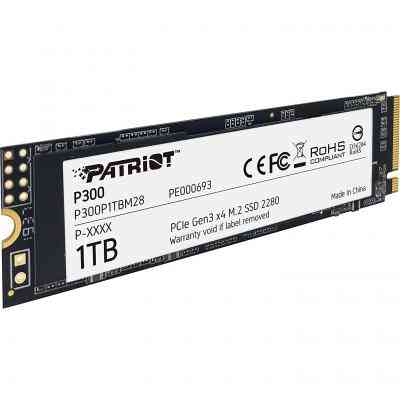 Накопичувач SSD M.2 2280 1TB Patriot (P300P1TBM28) Вінниця