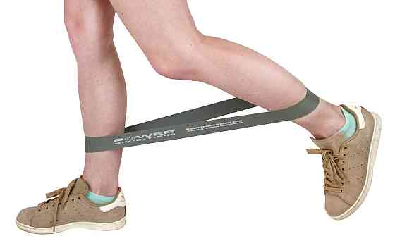 Резинка для фитнеса Power System с сопротивлением 23 кг для тренировок растяжки кроссфита и реабилитации Киев