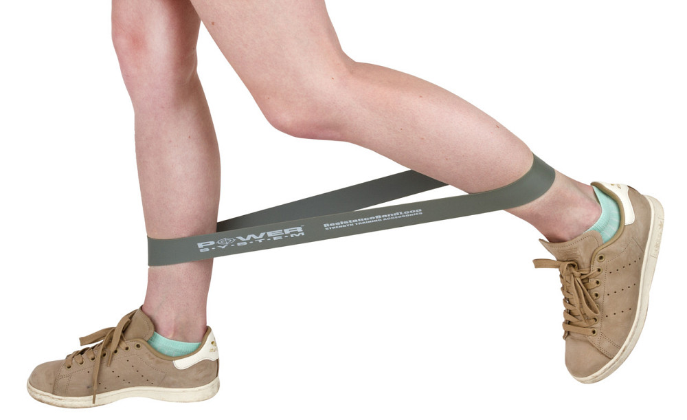 Резинка для фитнеса Power System с сопротивлением 23 кг для тренировок растяжки кроссфита и реабилитации Киев - изображение 4