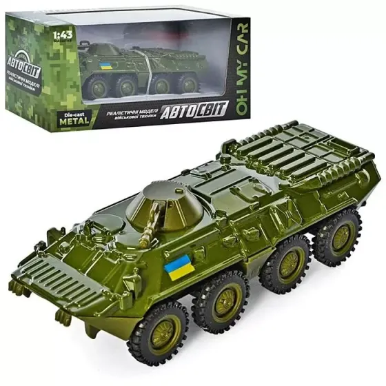 Модель металопластикова БТР Киев