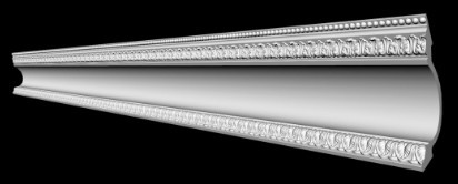 Стельовий плінтус 2 м GP-82 97х175 mm Дніпро - фото 1