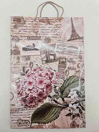 Пакет бумажный гигант вертиркальный (30х42х12)(артGV-047) (12 шт) Харьков