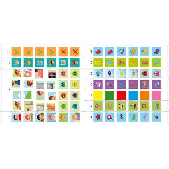 Книжка Англійська з наліпками "Лео та Ліз запрошують до садочка" 1731006 Вінниця