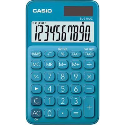 Калькулятор Casio SL-310UC-BU-W-EC, синій (CALC-CAS-SL-310UC-BU) Вінниця - фото 1