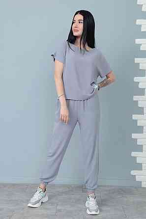 Літній костюм зі штанами на резинці "My day" оптом | Батал Київ