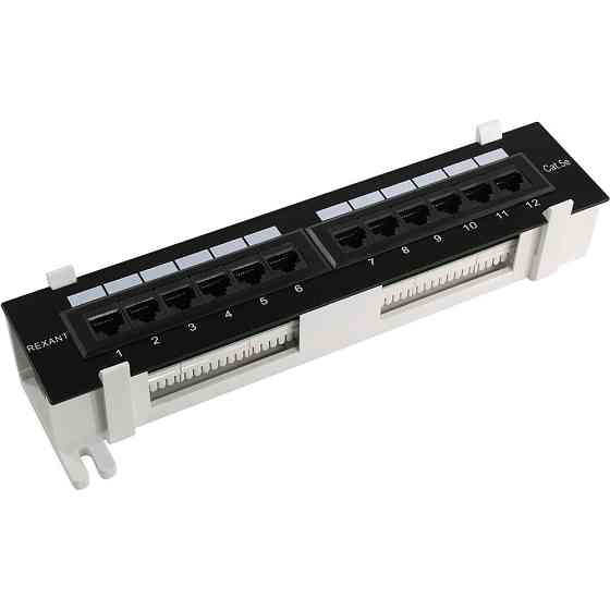 Патч-панель настінна CMS 12xRJ-45 UTP, кат. 6, в пластиковому корпусі Київ