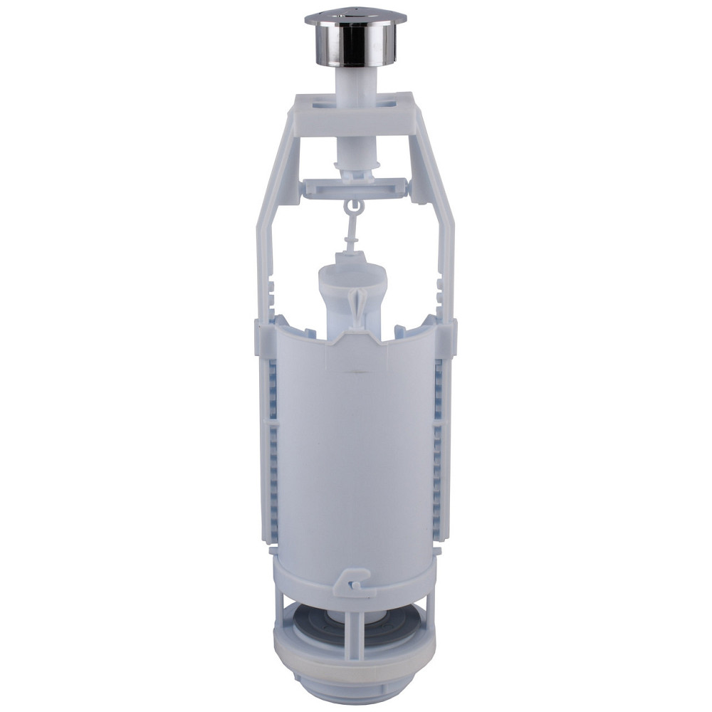 Сливной клапан бачка унитазу OPTIMUM с двойным режимом слива (хромированная кнопка) OPTI 0510 (000031462) Киев - изображение 2