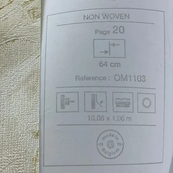 Шпалери Grandeco Poeme OM1103 Київ