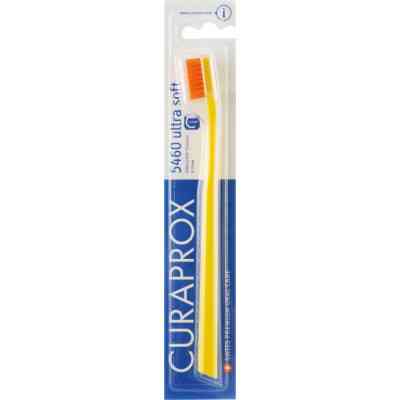 Зубная щетка Curaprox CS 5460 Ultra Soft Ультрамягкая D 0.10 мм Желтая с оранжевой щетиной (CS 5460-01) Винница