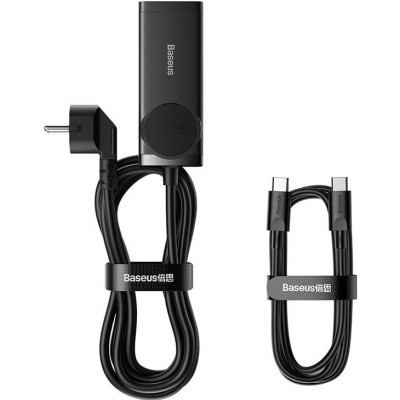Зарядное устройство Baseus AC + 2xUSB-C 65W + 2xUSB black (PSZM000901) Винница - изображение 2