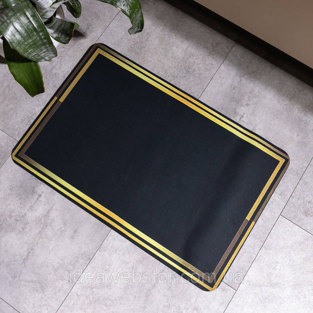 Килимок універсальний діатомітовий Frame 58*38 см прямокутний Yiwu HP-42-120 Київ - фото 2