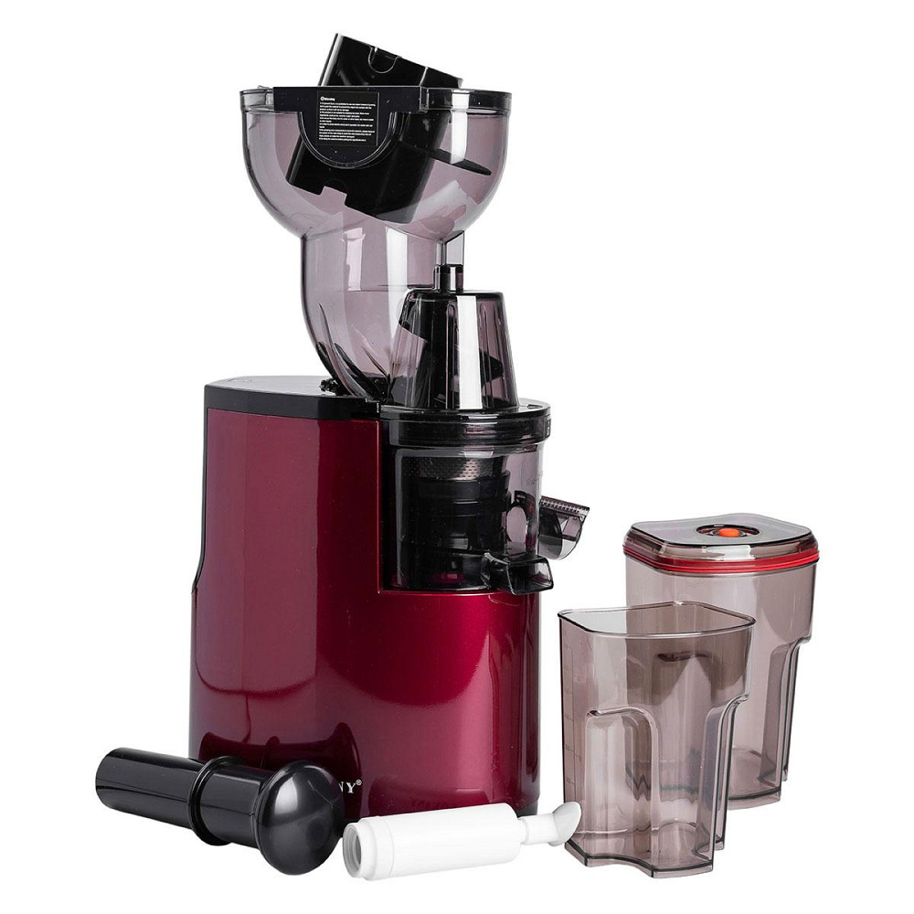 Соковижималка шнековая для томатов 300 Вт 2 скорости Красная Sokany JE-25 Киев - изображение 3