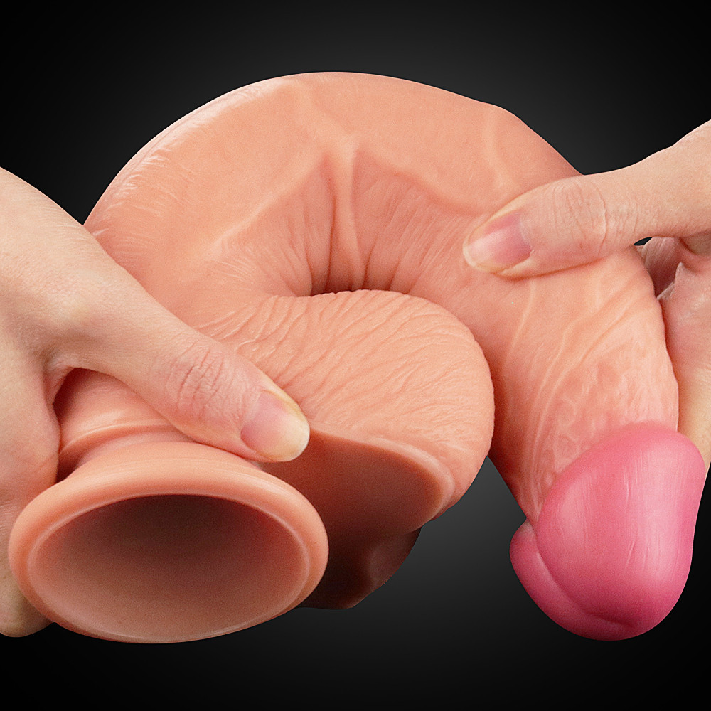 Фаллоимитатор - Dual-Layered Silicone Cock 10