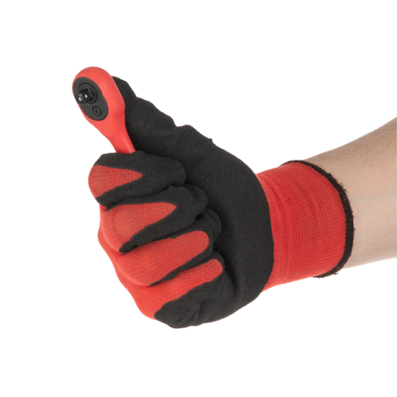 Набір інструментів, проф., 1/2" + 1/4", 61 од., головки: 4-32 мм, ключі: 8-19 мм, кейс INTERTOOL ET-6061 Київ