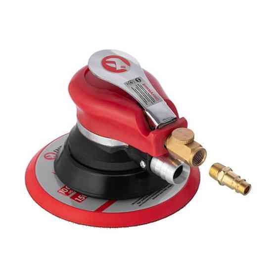 Шліфмашина пневматична ексцентрикова 150 мм, до 6,3 атм, 9000 об/хв, 340 л/хв INTERTOOL PT-1007 Київ