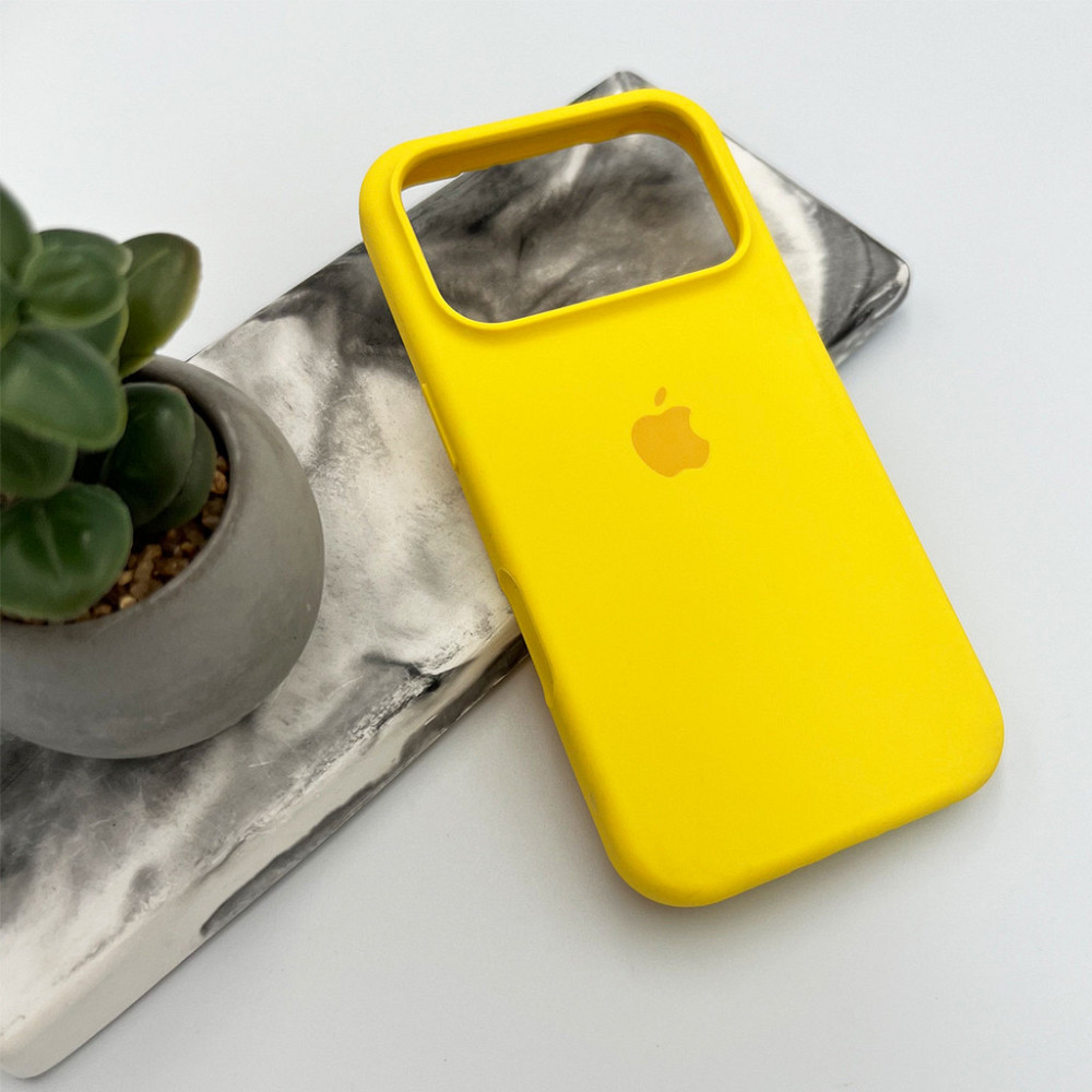 Чохол для смартфона Silicone Full Case AA Open Cam for Apple iPhone 17 Pro Max 56,Sunny Yellow Киев - изображение 4