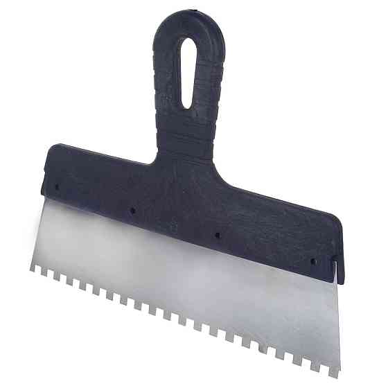 Шпатель зубчатый (нержавеющий) 250мм 6×6мм GRAD (8321365) Киев