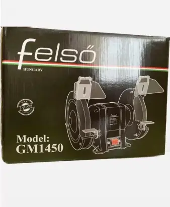 Потужний заточувальний верстат GM1450 Felso : 1450 Вт, диск 200 мм, 2950 об/хв Київ - фото 4