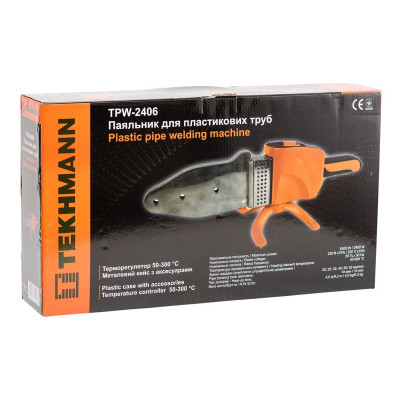 Паяльник электрический Tekhmann для труб TPW-2406 (846737) Винница - изображение 6