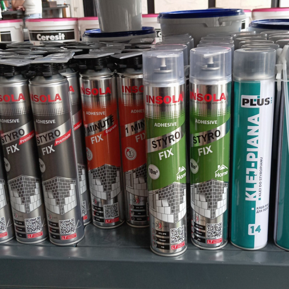 Клей-піна INSOLA 1 Minute Fix 750 мл Киев - изображение 6