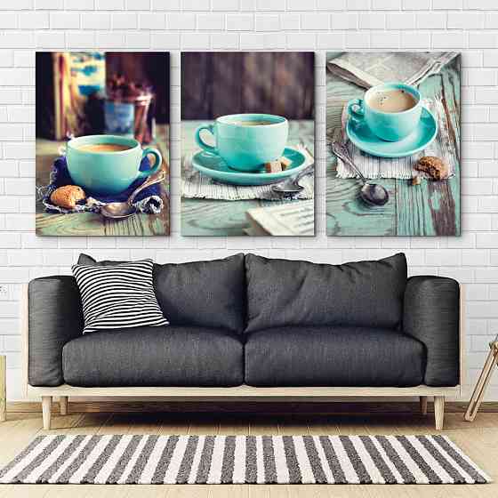 Модульна картина Чашка Кави Art-40_B3 Київ