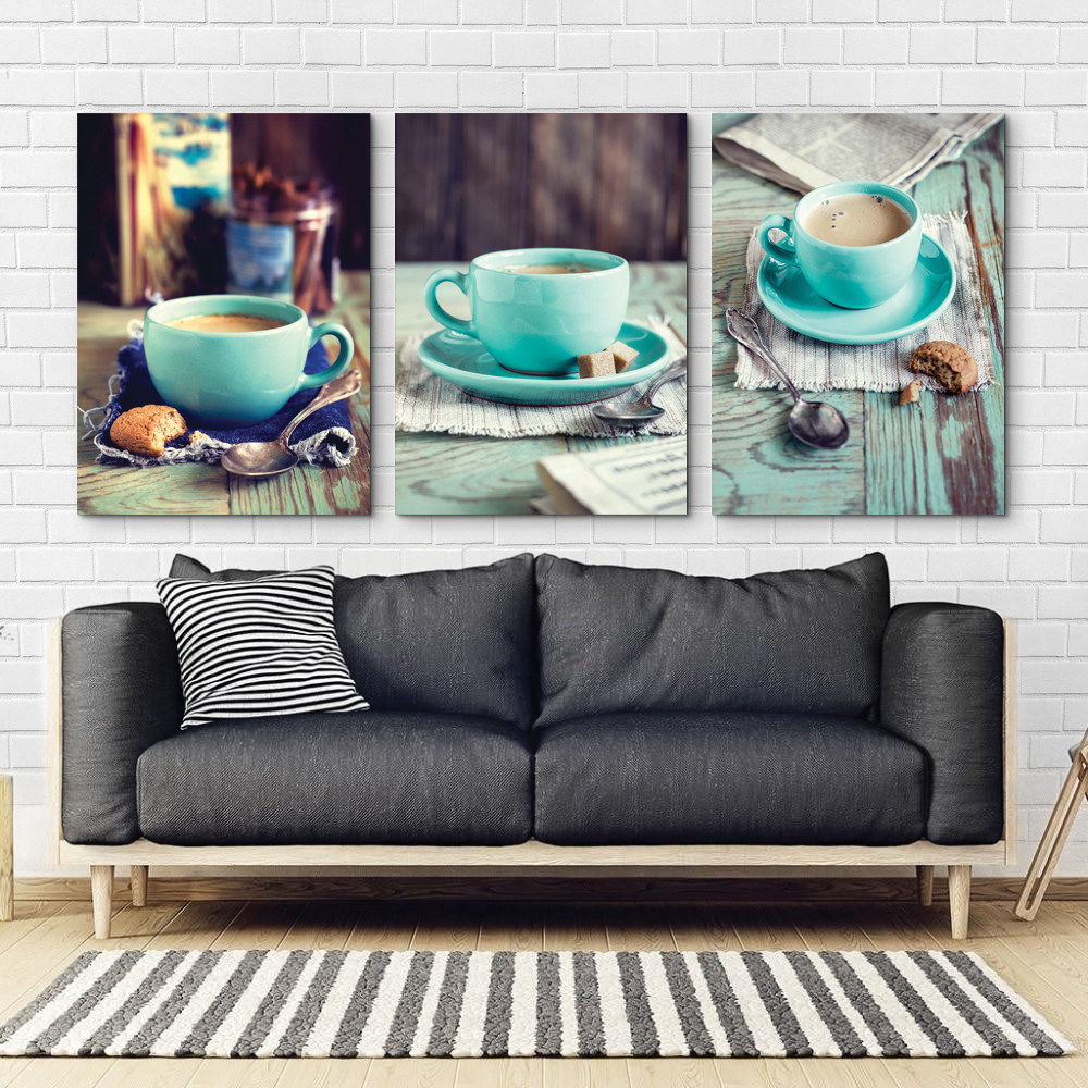 Модульна картина Чашка Кави Art-40_B3 Київ - фото 2