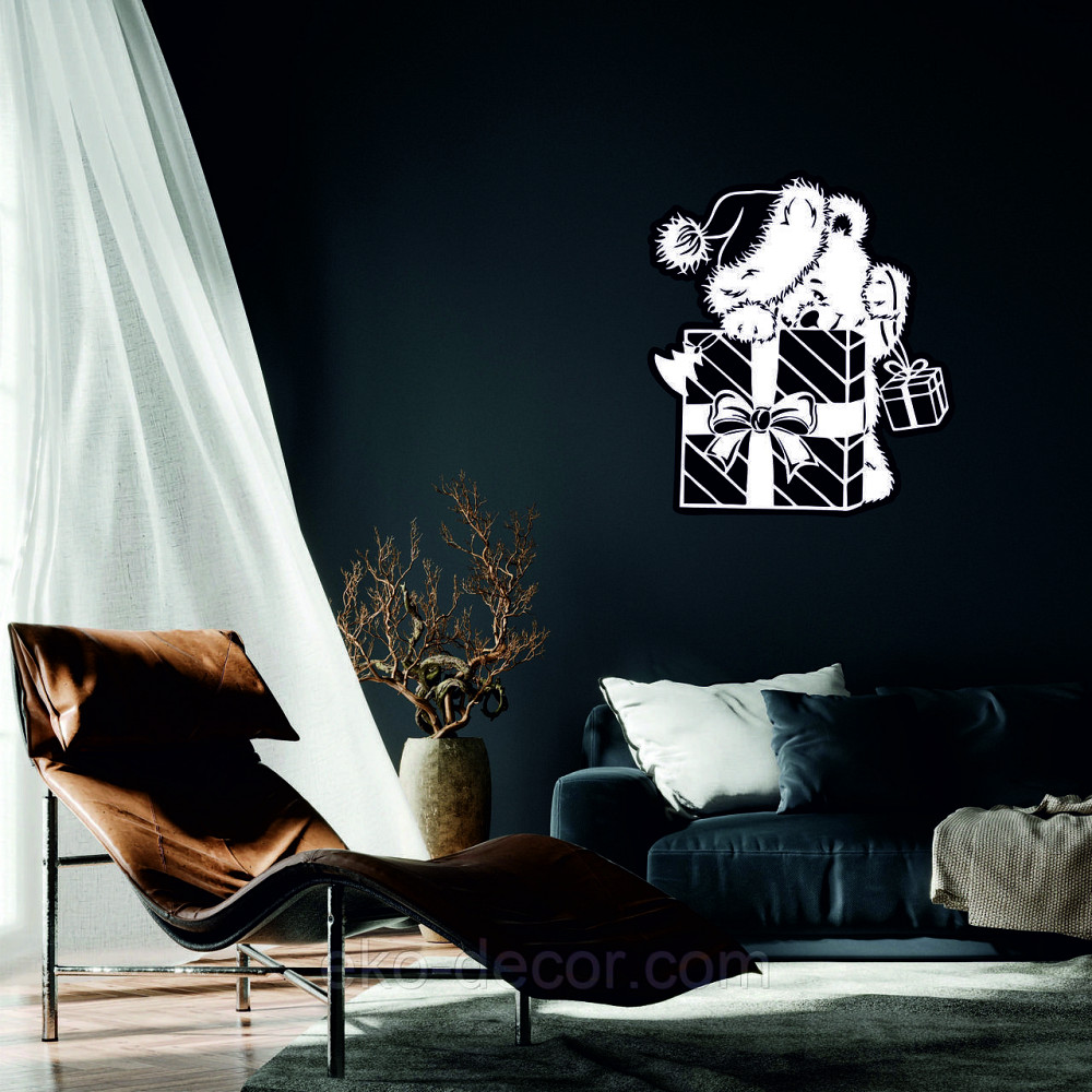 Декоративное настенное Панно «Новый год», Декор на стену 110*96 см Киев - изображение 6