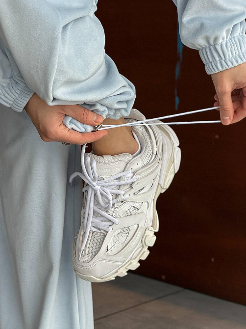 Женский повседневный велюровый костюм двойка: кофта и штаны плотный турецкий велюр Голубой, 48/52 Одесса - изображение 2