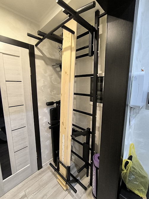 Профілактор дошка для спини хребта тренажер шведська стінка оздоровча ЛФК турнік бруси лава Кам'янське - фото 3