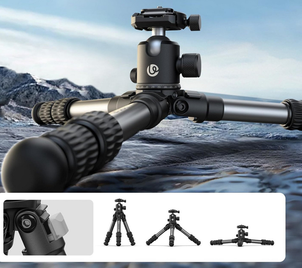 Штатив компактний для подорожей 13-44см Ulanzi TT30 Киев - изображение 4