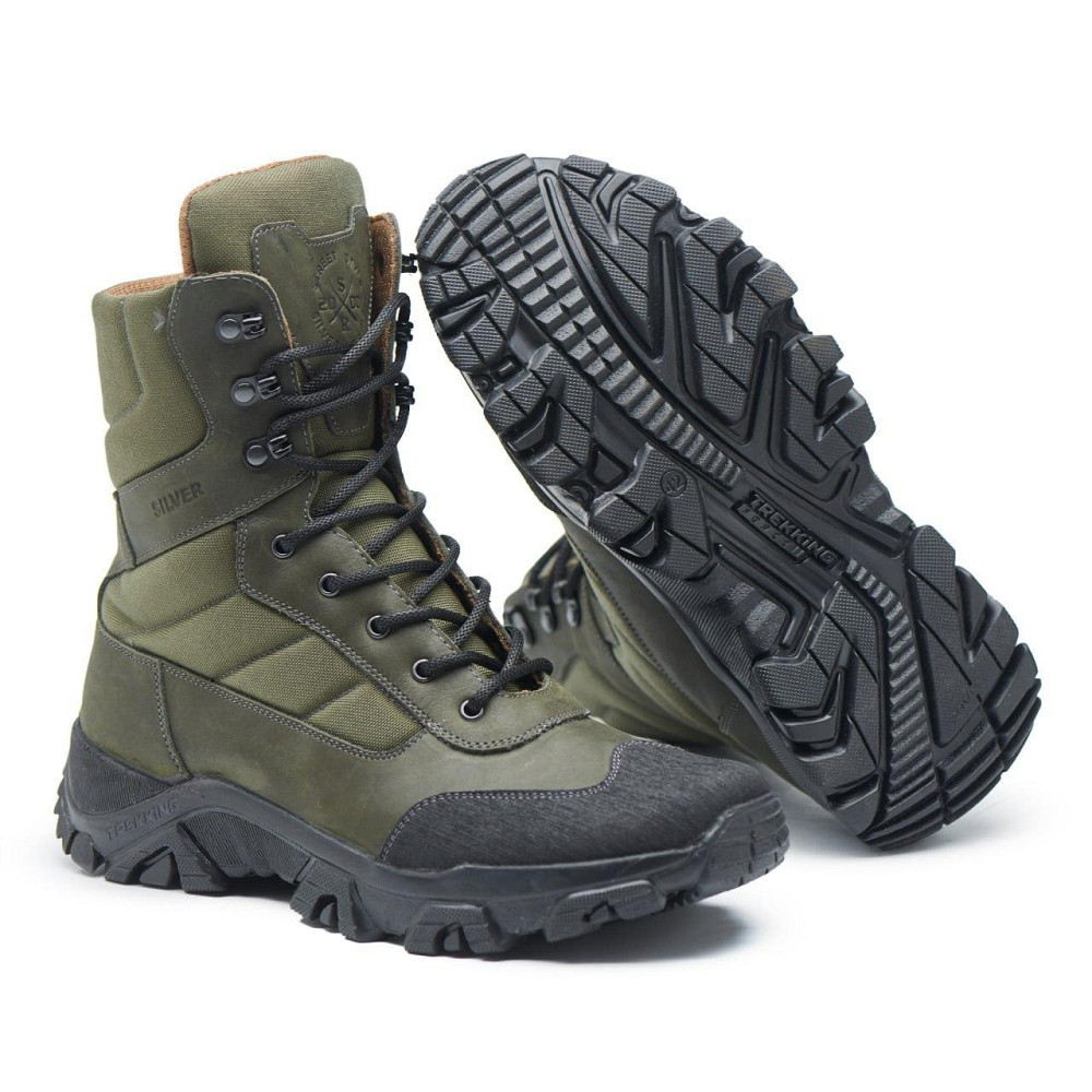 Справжні чоловічі тактичні берці, вологостійкі, водонепронекні колір хакі.Б-6 42 (28) Харків - фото 8