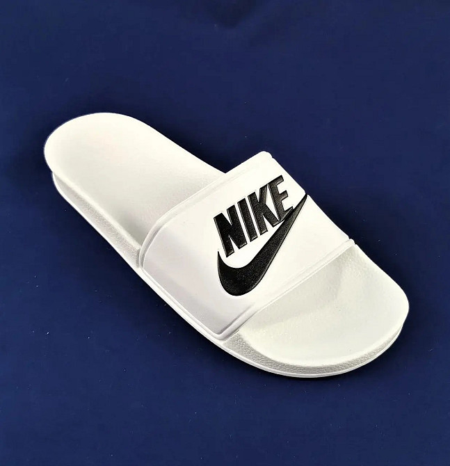 Шльопанці Тапочки Nike Сланці Білі Жіночі Найк (розміри: 36,37,38,40) Дніпро - фото 2
