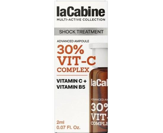 Висококонцентрована зволожувальна сироватка Vit-C Complex+Vit B5 Advanced 30% LaCabine, 2 мл Дніпро - фото 1