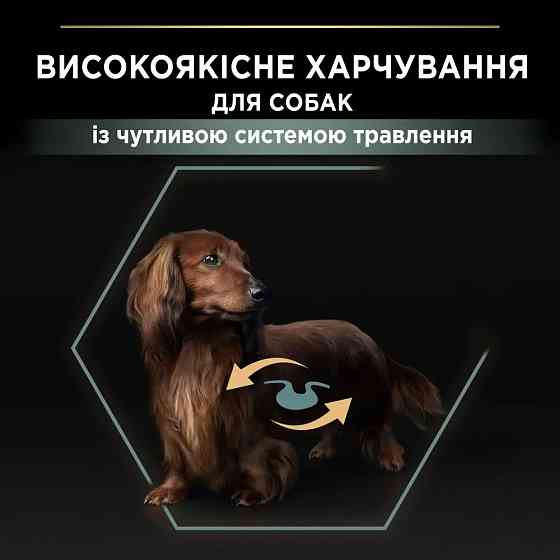 Сухой корм PRO PLAN Small&Mini Adult 1+ Sensitive Digestion для взрослых собак мелких пород, с чувствительным пищеварением, с ягненком, 3 кг Киев