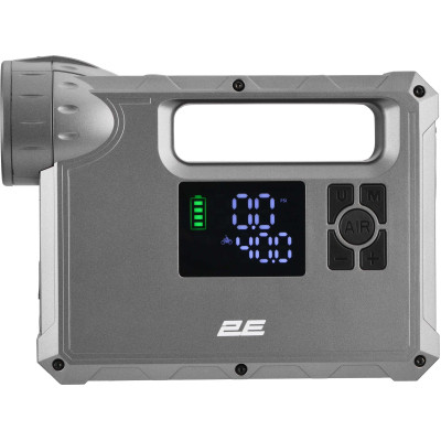 Пуско зарядний пристрій 2E Pitman з автомобільним компресором та ліхтарем, 10000 mAh/37Wh, 400 А, 1xUSB/2.4 A (2E-CJSPBPL-BK) Вінниця - фото 12