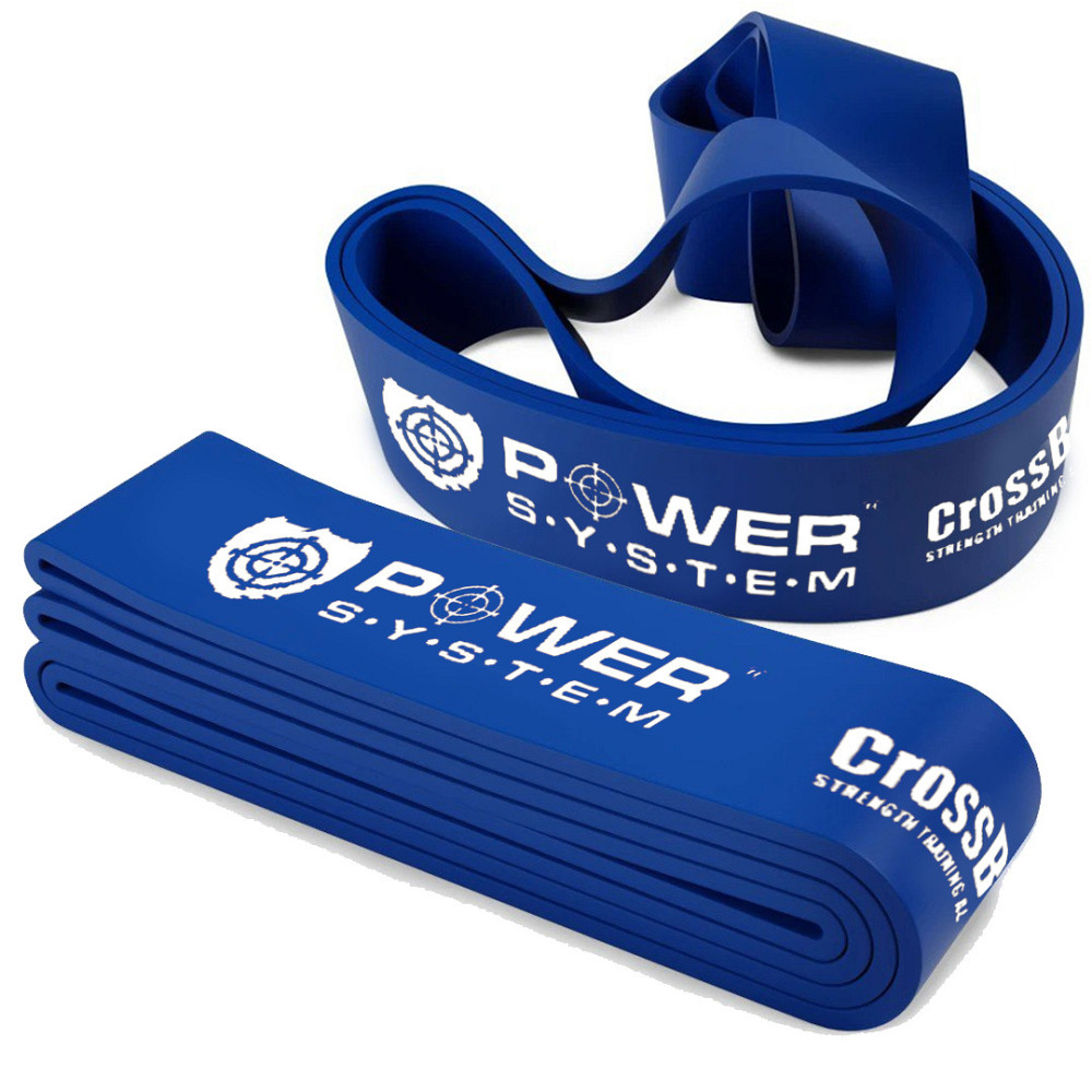 Еспандер-петля (гумка для фітнесу і кроссфіту) Power System PS-4054 CrossFit Level 4 Blue (опір 22-50 кг) Луцк - изображение 3