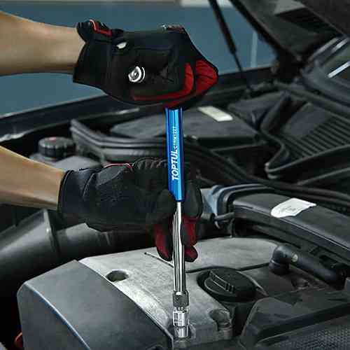 Вороток Т-подібний з тріскачкою 3/8" 72 зубця L1=134mm L=270mm TOPTUL CTRM1227 Одеса