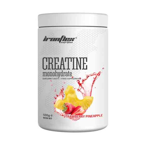 Креатин моногидрат Iron Flex Creatine Monohydrate 500 g (Strawberry pineapple) Луцк