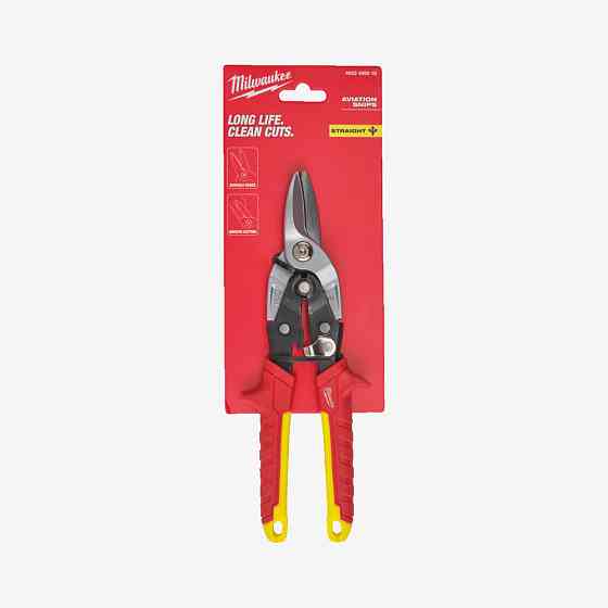 Ножиці по металу MILWAUKEE, прямий різ Одеса