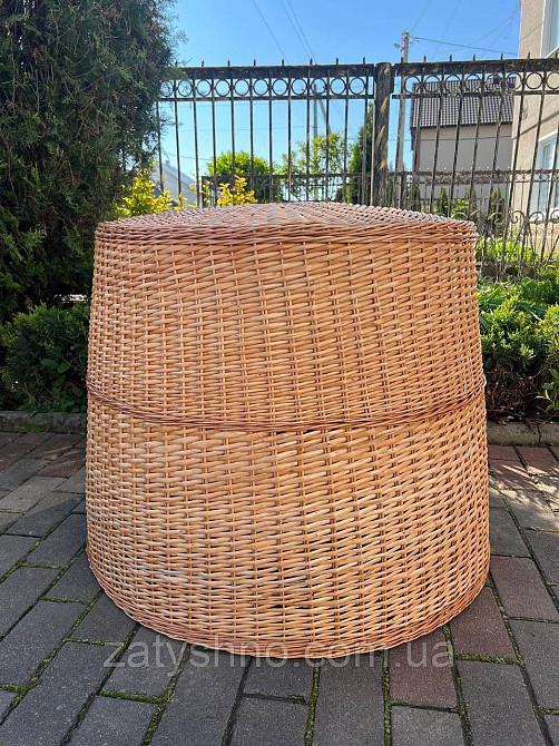 Большая плетеная люстра  из лозы Киев - изображение 3