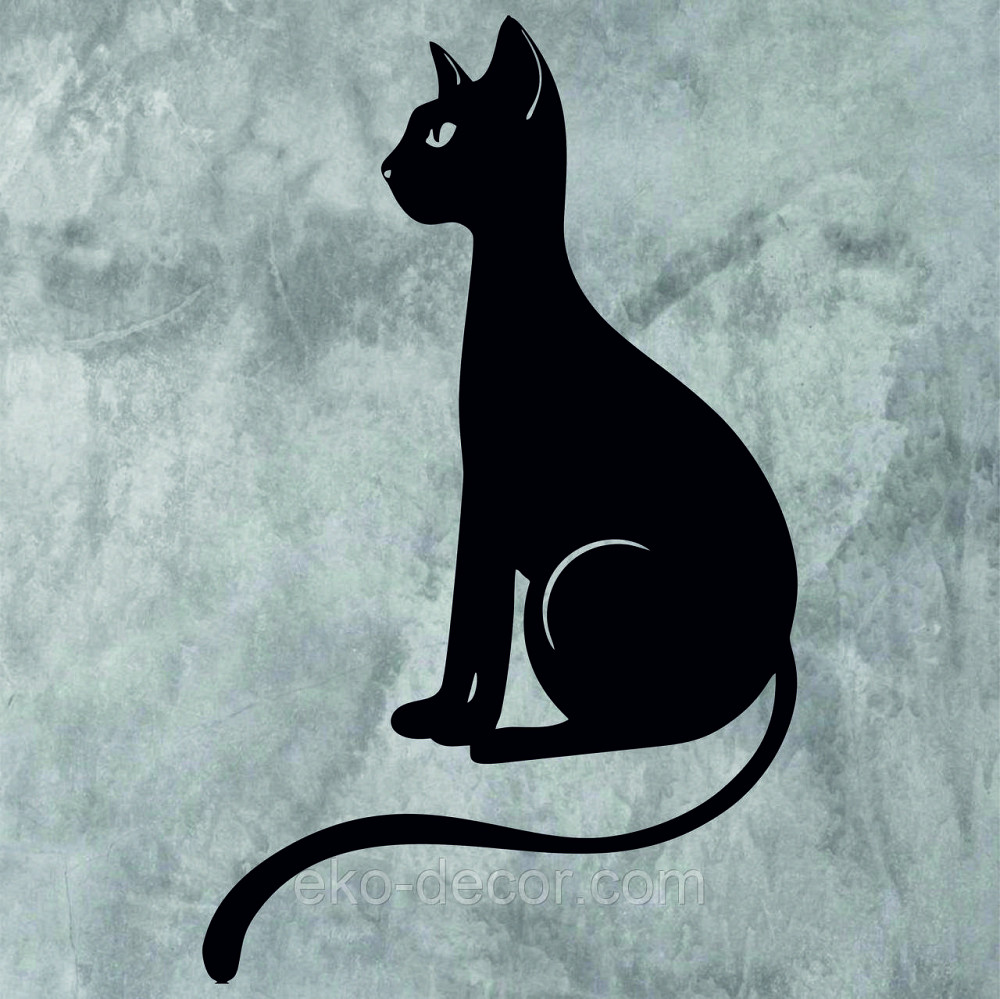 Декоративне настінне 3D Панно «Кіт» Декор на стіну з об'ємом Київ - фото 6