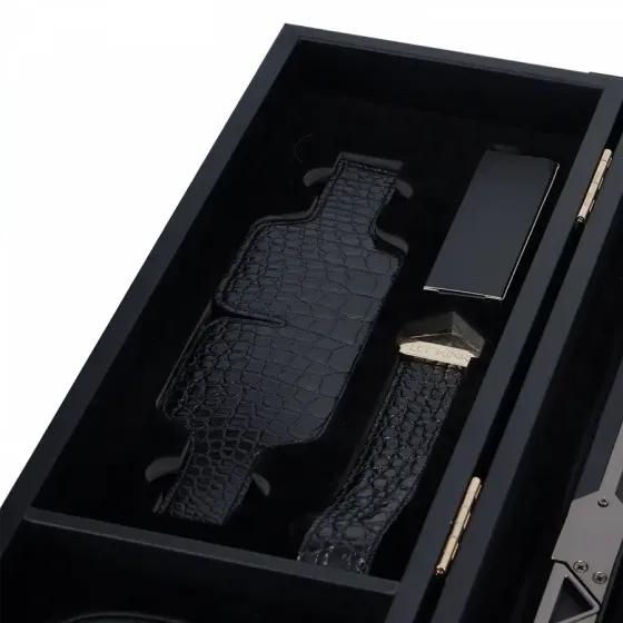 БДСМ-набір LOCKINK All-in-1 BDSM Play Kit - Crocodile Leather Львів