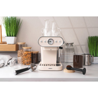 Ріжкова кавоварка еспресо Ardesto FCM-E15BG Вінниця - фото 8