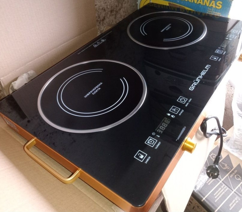 Плита инфракрасная электрическая настольная : GRUNHELM GIR - 202. Киев - изображение 6