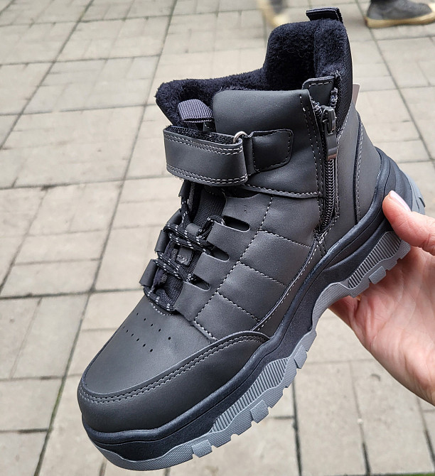 Детские зимние ботинки для мальчиков  32,33,34 Николаев - изображение 2