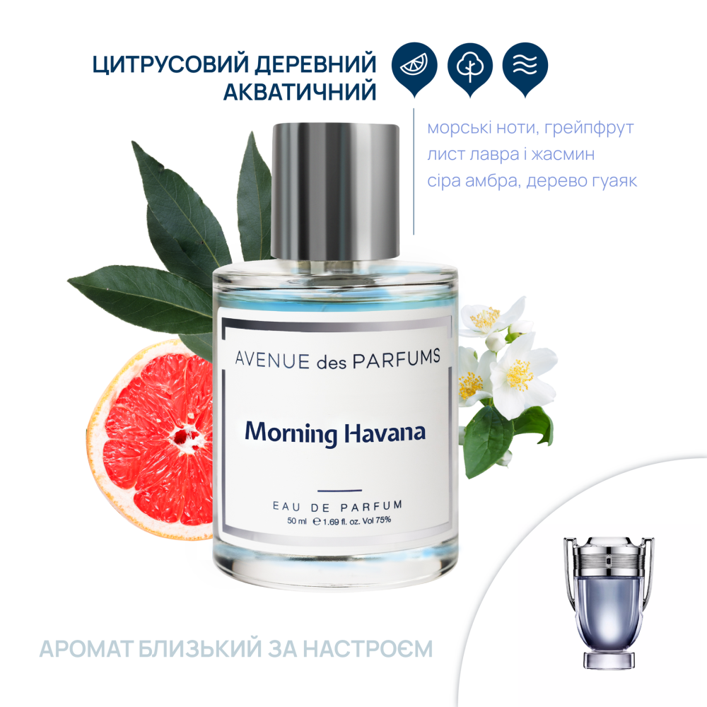 Парфюмерная вода Morning Havana Avenue des Parfums 50 мл Киев - изображение 2