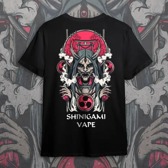 Футболка для подростка мальчика с принтом 140hinigami Vape Размер 160 Anime10757 Днепр