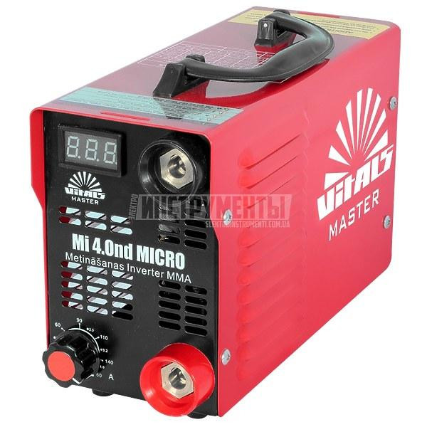 Сварочный инвертор (MMA) Vitals Master Mi 4.0nd MICRO Коломия - фото 2